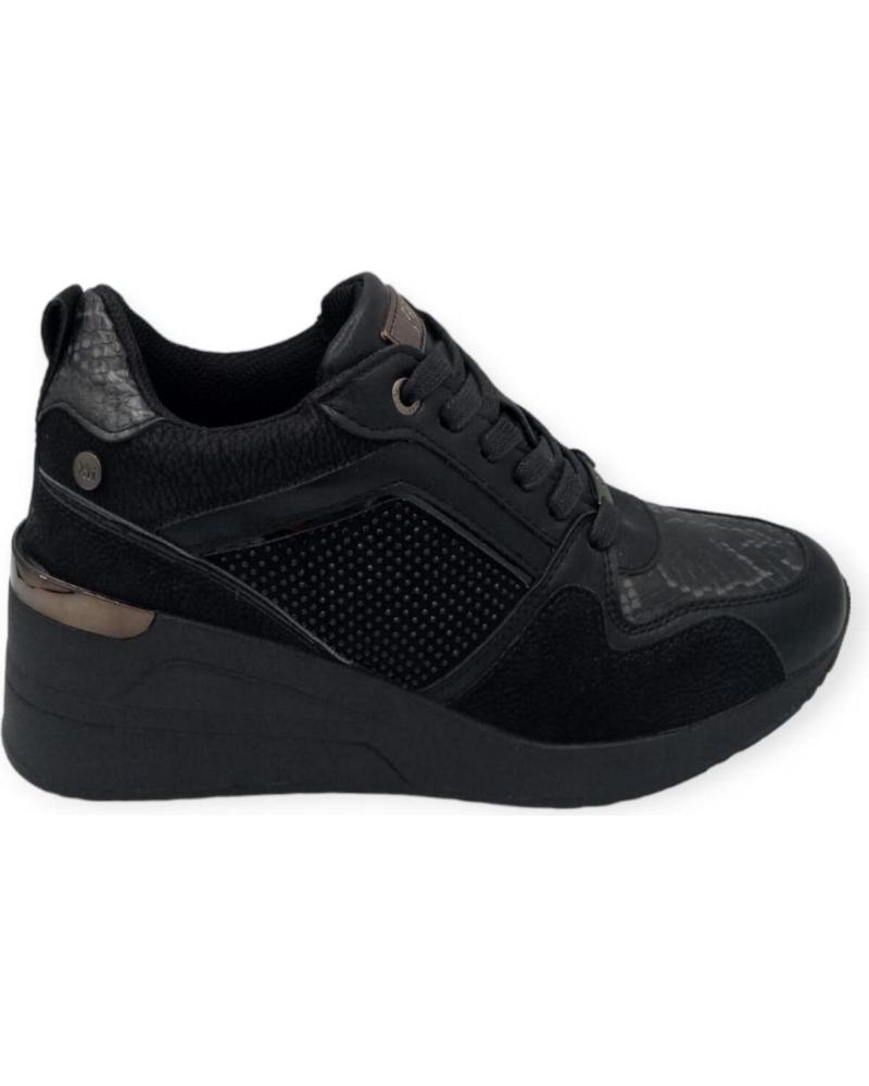 Shoes Deportivas CuÃ±a Negras Mujer Zapatillas Negras Mujer Con