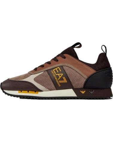 Sapatilhas de Homem EMPORIO ARMANI ZAPATILLAS ARMANI EA7 EN COLOR PARA MARRON