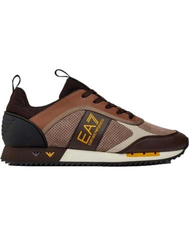Sapatilhas de Homem EMPORIO ARMANI ZAPATILLAS ARMANI EA7 EN COLOR PARA MARRON