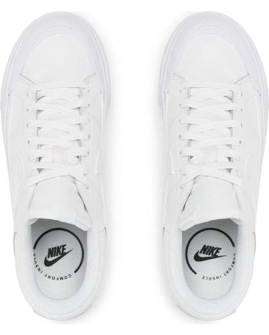 Deportivas de Mujer NIKE ZAPATILLAS COURT LEGACY LIFT NEGRO