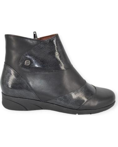 Stiefel für Damen PITILLOS BOTIN PIEL ADORNOS CHAROL 2612 NEGRO