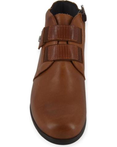 Bottines pour Femme PITILLOS BOTIN CAMEL PIEL VELCRO Y CREMALLERA PITILLO 2732 MARRóN