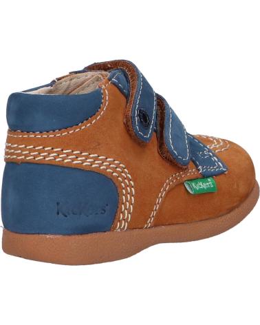 Botines de Niño KICKERS 439476-10 BABYSCRATCH 116 CAMEL BLEU