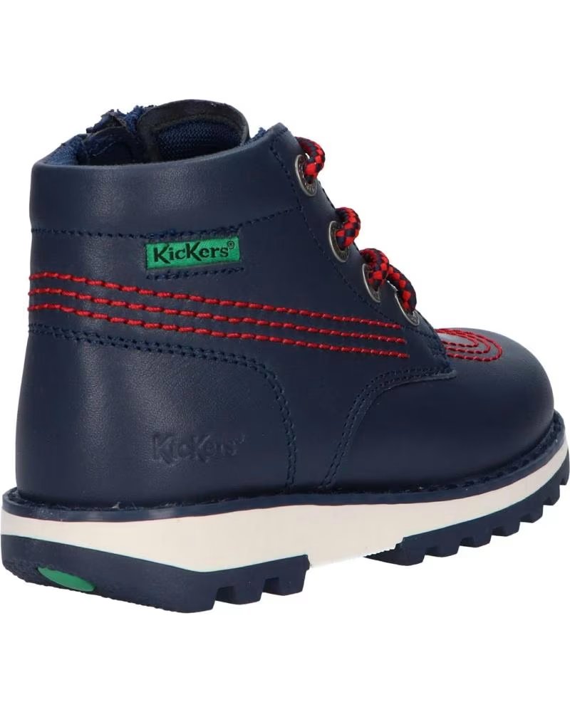 Chaussures Kickers Kickrally20 Pour Enfant - Modèle Oxford Plat - Mixte - Pour Tous Les Jours - 13