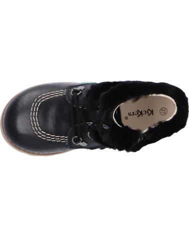 Botines de Niña KICKERS 878700-10 NONOSWEET 83 NOIR BRILLANT