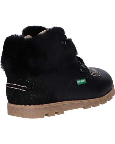 Botines de Niña KICKERS 878700-10 NONOSWEET 83 NOIR BRILLANT
