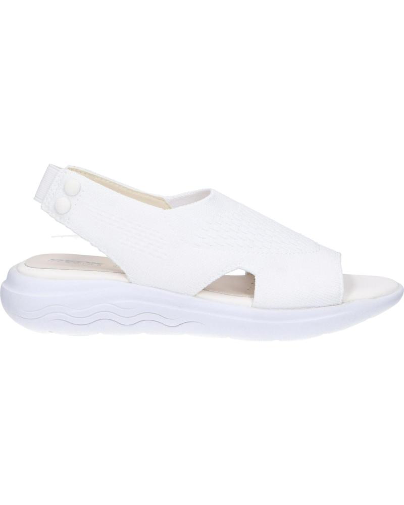 Woman Sandals GEOX D25SVD 0006K D SPHERICA EC5 C1000 WHITE