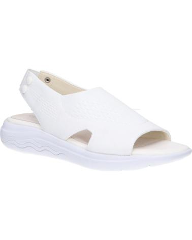 Woman Sandals GEOX D25SVD 0006K D SPHERICA EC5 C1000 WHITE