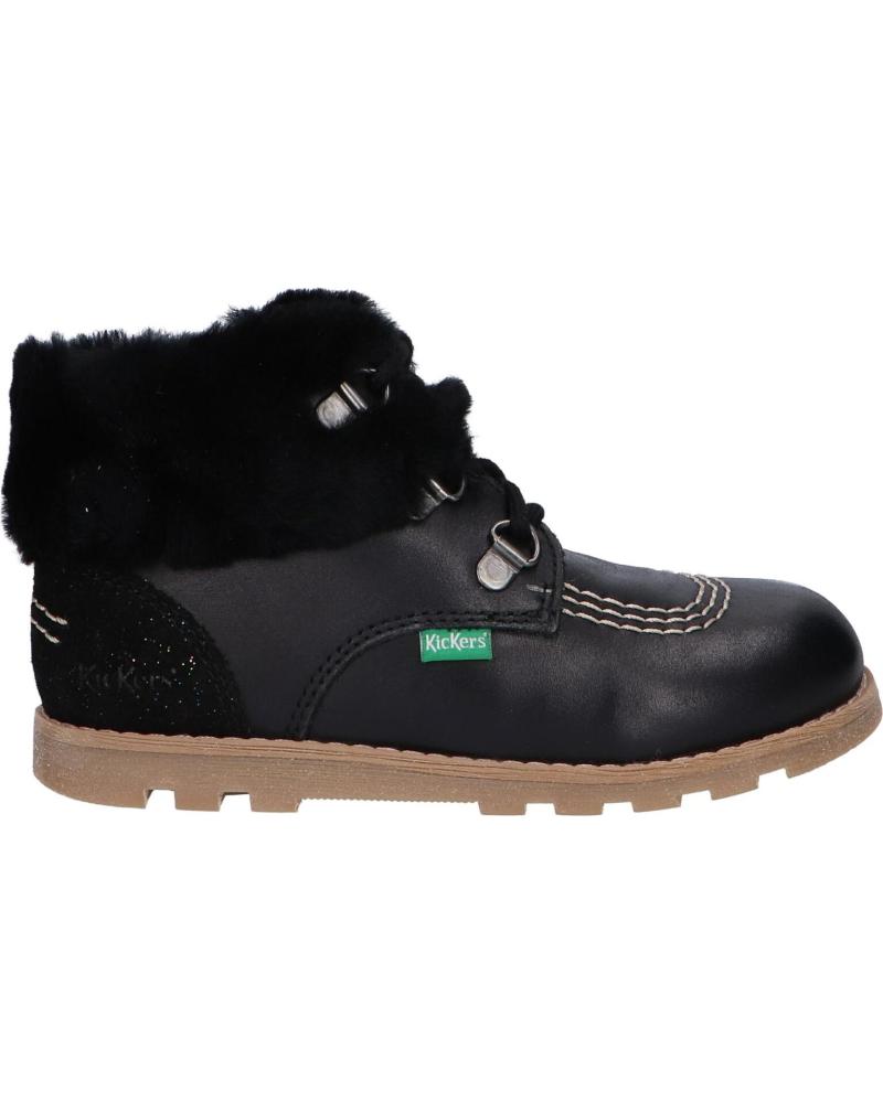 Botines de Niña KICKERS 878700-10 NONOSWEET 83 NOIR BRILLANT