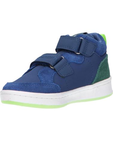Zapatillas deporte de Niña y Niño KICKERS 829770-10 BILBON VELC 51 BLEU VERT