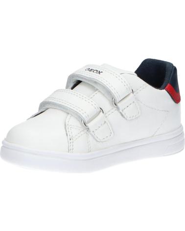 girl and boy Trainers GEOX B DJROCK BOY A BLANCO