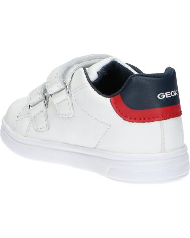 girl and boy Trainers GEOX B DJROCK BOY A BLANCO