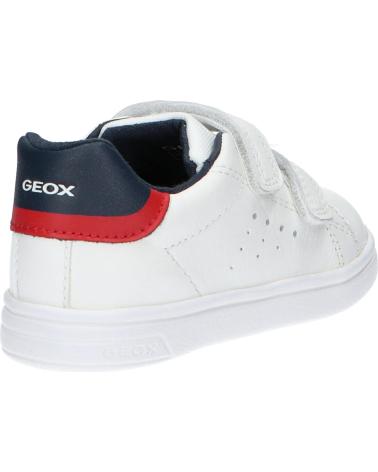 girl and boy Trainers GEOX B DJROCK BOY A BLANCO