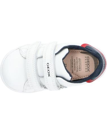 girl and boy Trainers GEOX B DJROCK BOY A BLANCO