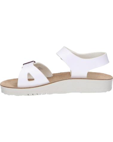 girl Sandals GEOX J15EAB 000QD J SANDAL COSTAREI  C0563 WHITE-FUCHSIA