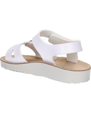 girl Sandals GEOX J15EAB 000QD J SANDAL COSTAREI  C0563 WHITE-FUCHSIA