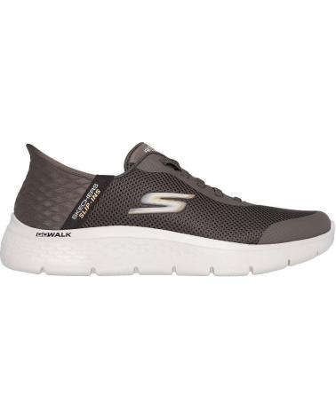 Sapatos Desportivos SKECHERS  de Homem GO WALK FLEX - HANDS 216324 MARRN  MARRóN