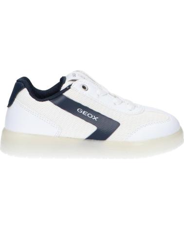 Sportschuhe GEOX  für Mädchen und Junge J825PB 014BU J KOMMODOR  C0899 WHITE-NAVY