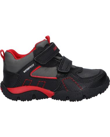 Sportschuhe GEOX  für Junge J042YA 0CEBU J BALTIC B WPF  C0048 BLACK-RED