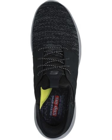 Scarpe sport per Uomo SKECHERS ZAPATILLAS GARNER-NEWICK NEGRO