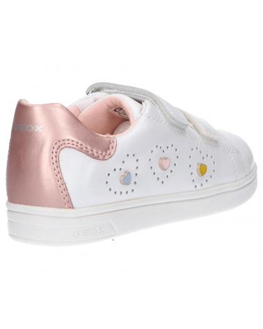 Scarpe sport GEOX  per Bambina B921WB 044AJ B DJROCK  C0814 WHITE-LT PINK