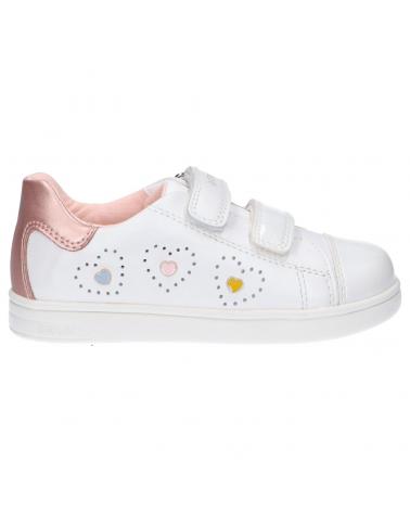 Scarpe sport GEOX  per Bambina B921WB 044AJ B DJROCK  C0814 WHITE-LT PINK