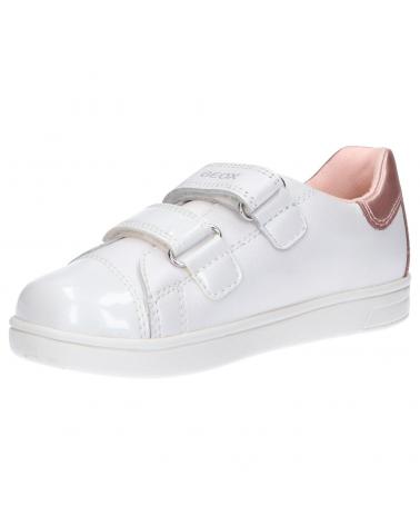 Scarpe sport GEOX  per Bambina B921WB 044AJ B DJROCK  C0814 WHITE-LT PINK