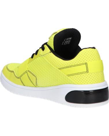 Zapatillas deporte de Mujer y Niña y Niño GEOX J927QB 01454 J XLED C3S9B LIME GREEN-BLACK