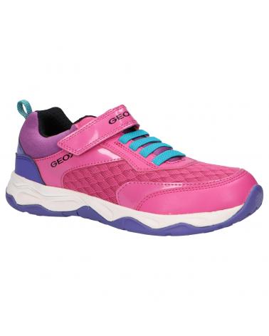 Zapatillas deporte de Niña GEOX J04CMA 0BC14 J CALCO C8370 FUCHSIA-VIOLET