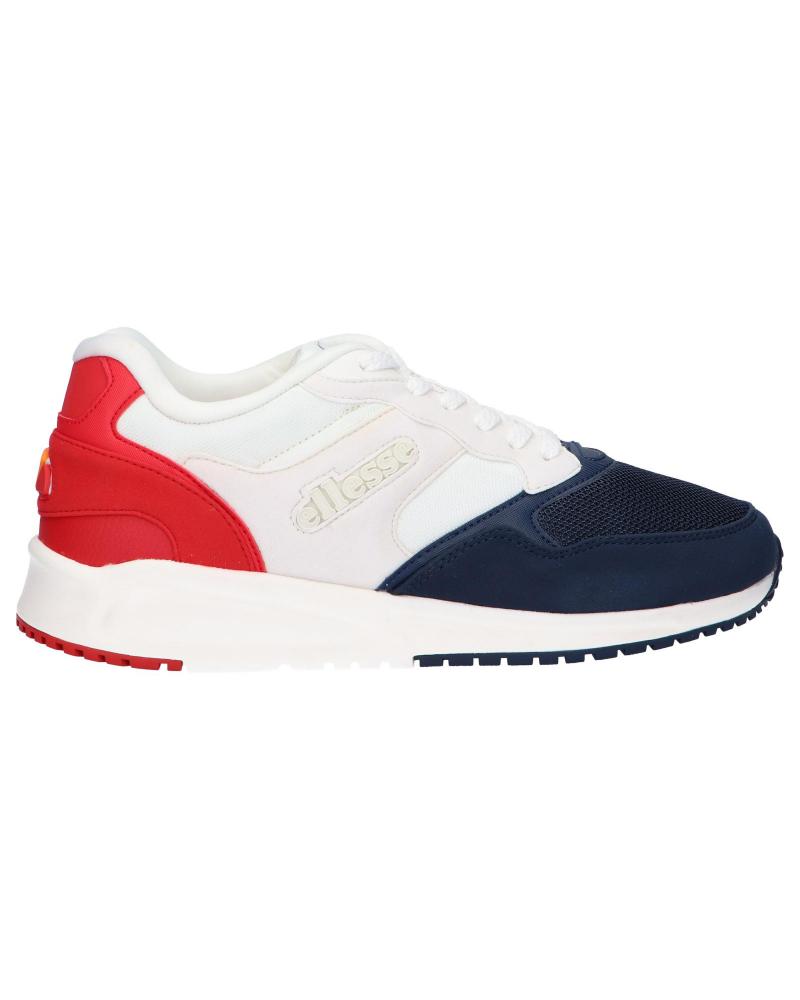 Zapatillas deporte de Hombre ELLESSE 610551 NYC84 SUED AM WHT-DK BLU-RED