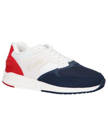 Zapatillas deporte de Hombre ELLESSE 610551 NYC84 SUED AM WHT-DK BLU-RED