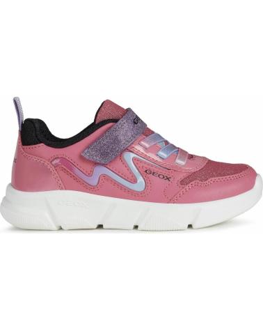 Deportivas de Niña GEOX ARIL CON LUCES ROSA
