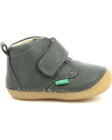 girl and boy Mid boots KICKERS SABIO  VERDE