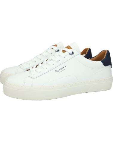 Deportivas de Mujer y Hombre PEPE JEANS PMS30930 800 YOGI ORIGINAL 23 WHITE