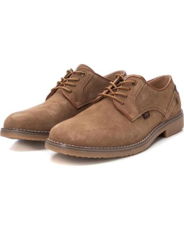 XTI ZAPATO SERRAJE CAMEL O MARINO 142527