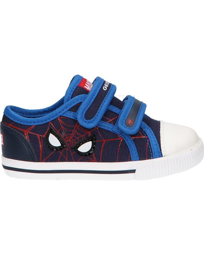 girl and boy Trainers GEOX B35A7A 01054 B KILWI  C0735 NAVY-RED