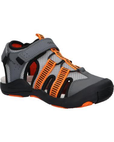 Sandales pour Garçon GEOX JR SANDAL KYLE A GRIS