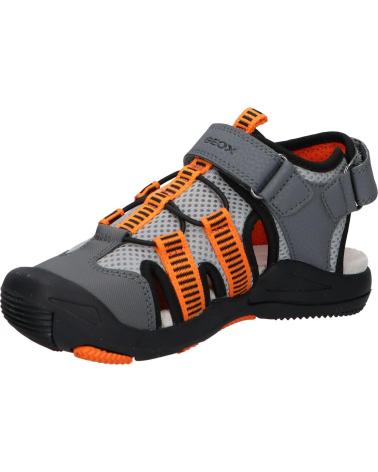 Sandales pour Garçon GEOX JR SANDAL KYLE A GRIS