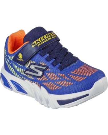 girl and boy Trainers SKECHERS 400137L  AZUL