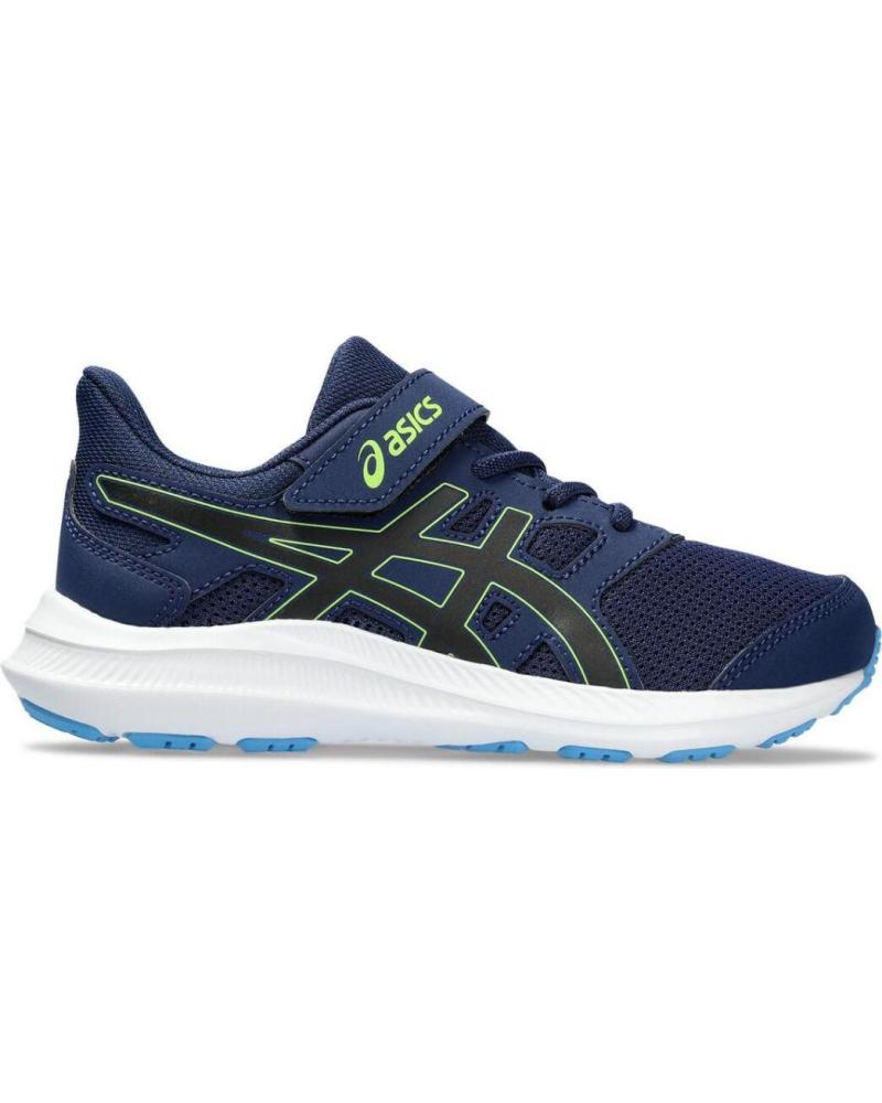 girl and boy Trainers ASICS 1014A299-406 JOLT 4 PS  BLUE EXPANSE-BLACK