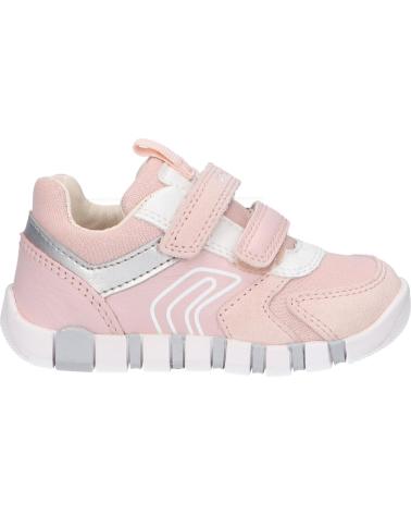 Sneaker GEOX  für Mädchen B3558C 022AS B IUPIDOO  C8W1Z LT ROSE-WHITE