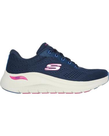 Sapatilhas SKECHERS  de Mulher ARCH FIT 2-0 BIG LEAGUE  AZUL
