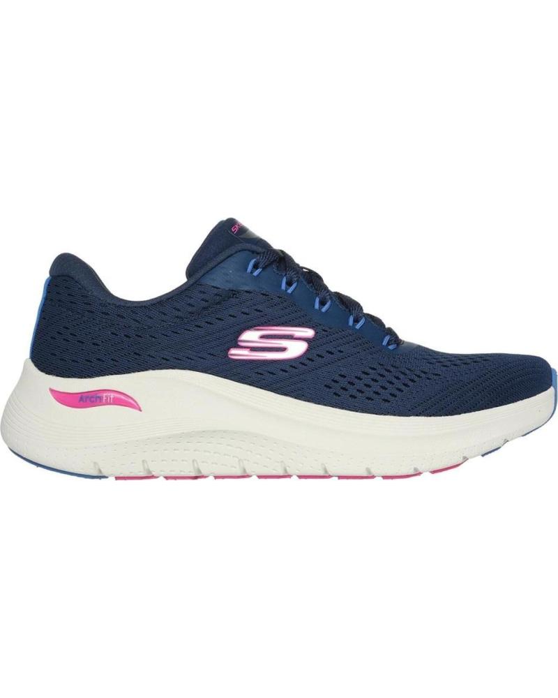 Sapatilhas SKECHERS  de Mulher ARCH FIT 2-0 BIG LEAGUE  AZUL