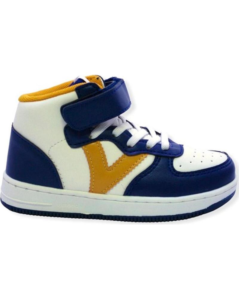 boy Mid boots VICTORIA BOTIN TIEMPO TRICOLOR 1124112 AZUL