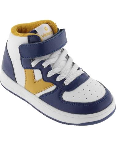 boy Mid boots VICTORIA BOTIN TIEMPO TRICOLOR 1124112 AZUL