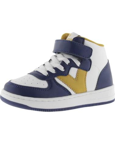 boy Mid boots VICTORIA BOTIN TIEMPO TRICOLOR 1124112 AZUL