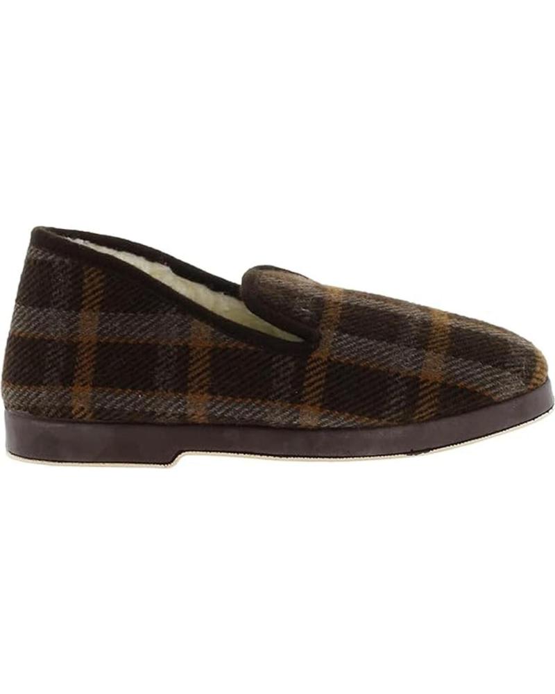 Calzado de casa VICTORIA de Hombre PANTUFLAS WAMBA BORREGUITO 200301 MARRON Calzado de casa VICTORIA de Hombre PANTUFLAS WAMBA BORREGUITO 200301 MARRON