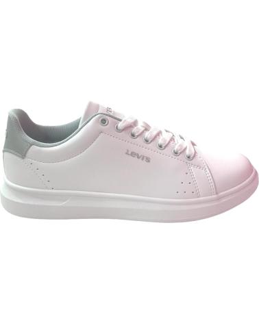 Sapatos Desportivos LEVIS  de Mulher ZAPATILLAS CASUAL BLANCAS  51 REGULAR WHITE