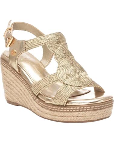 Sandalias XTI  de Mujer CUNAS DORADAS 142320  01 TEX ORO