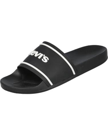 Man Flip flops LEVIS LEVI’S® 235232-611-59 CHANCLAS JUNE 3D NEGRO